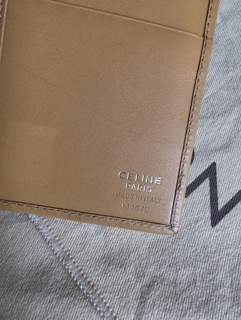 Authentic Celine Bifold Long Wallet